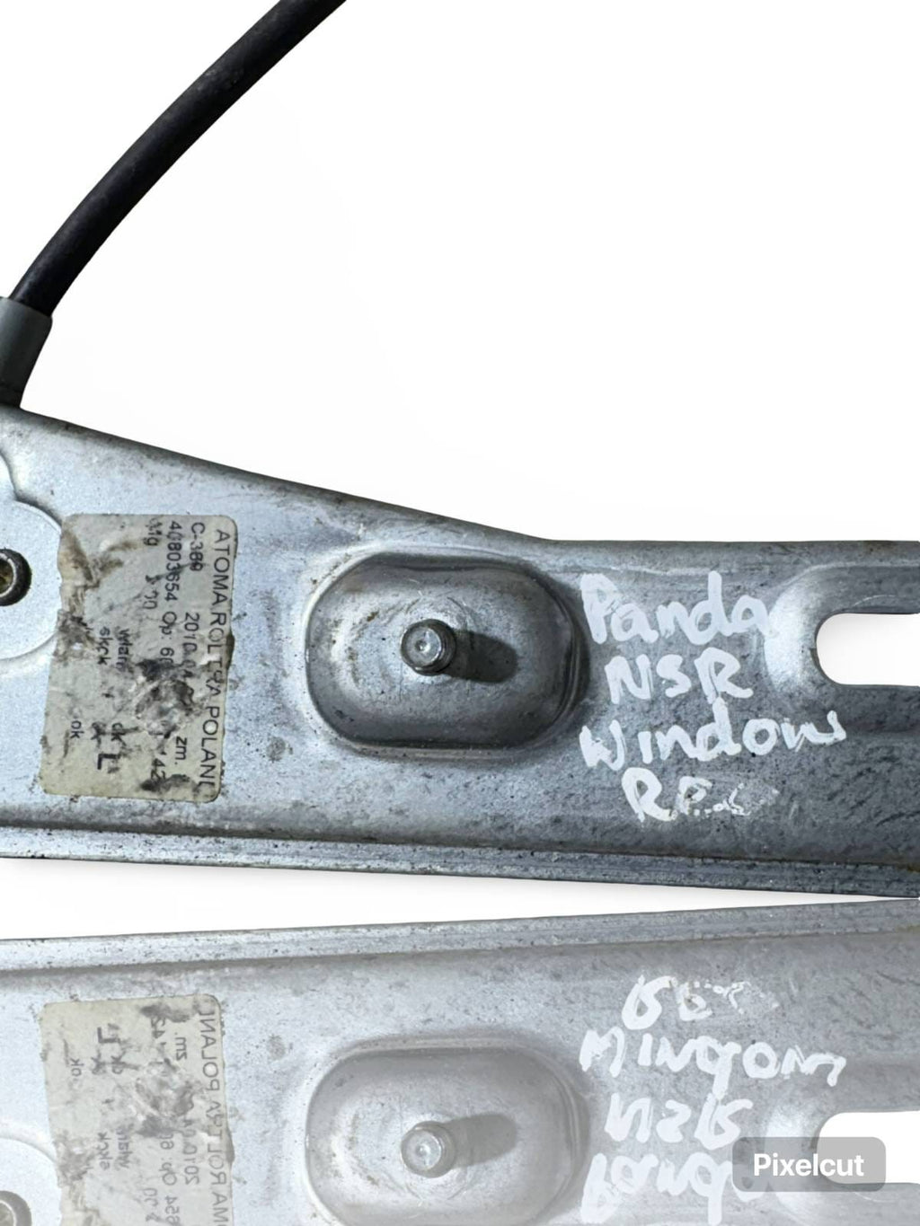 Fiat Panda Left Passenger N/S Rear Window Regulator Manual 46803654 Mk2 04-2012D