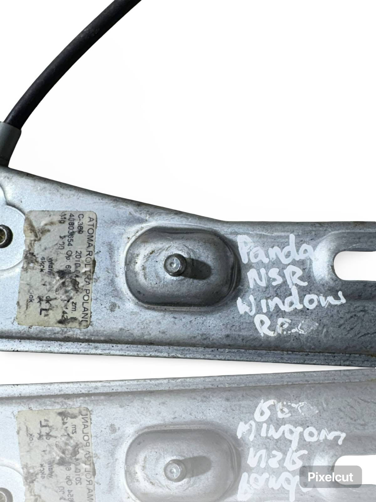 Fiat Panda Left Passenger N/S Rear Window Regulator Manual 46803654 Mk2 04-2012D