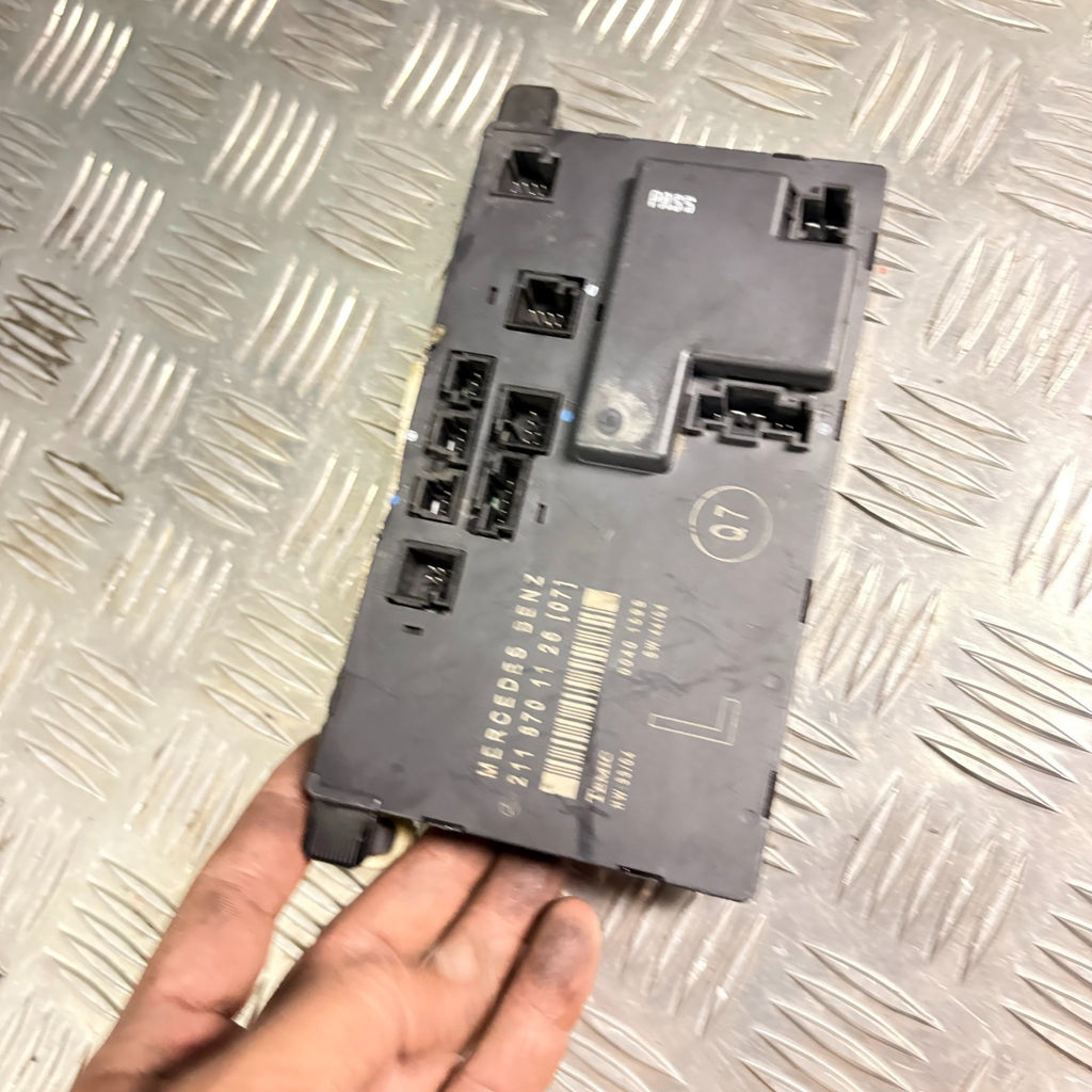 Mercedes E Class W211 E220 2002-2009 Front Left Door Control Module 2118701126