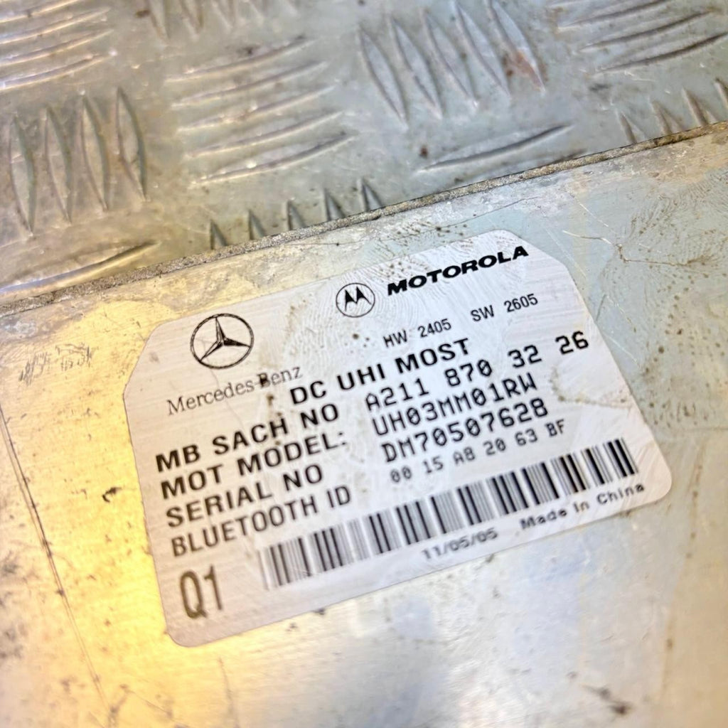 Mercedes C W203 2005-06 E W211 2004-07 Bluetooth UHI Phone Module A2118703226
