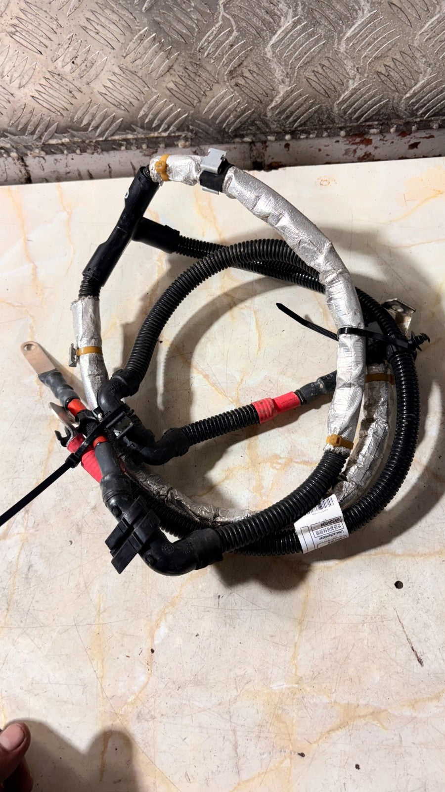 BMW 116.D 2018 Positive And Negative Battery Cables 8575745
