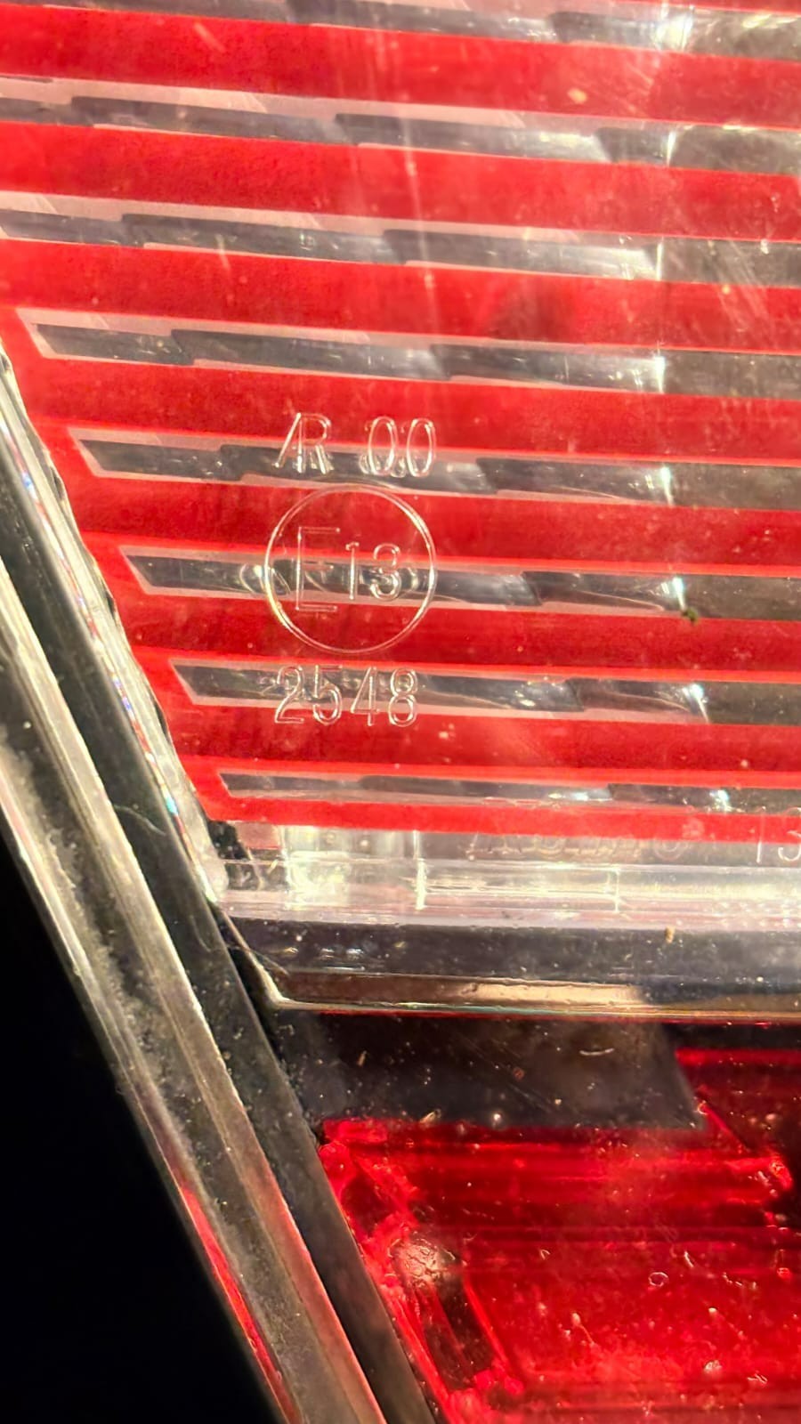 Mazda 6 GH Mk2 2008-2012 Hatch 5dr NSR Left Inner Tailgate Tail Light 132-41055