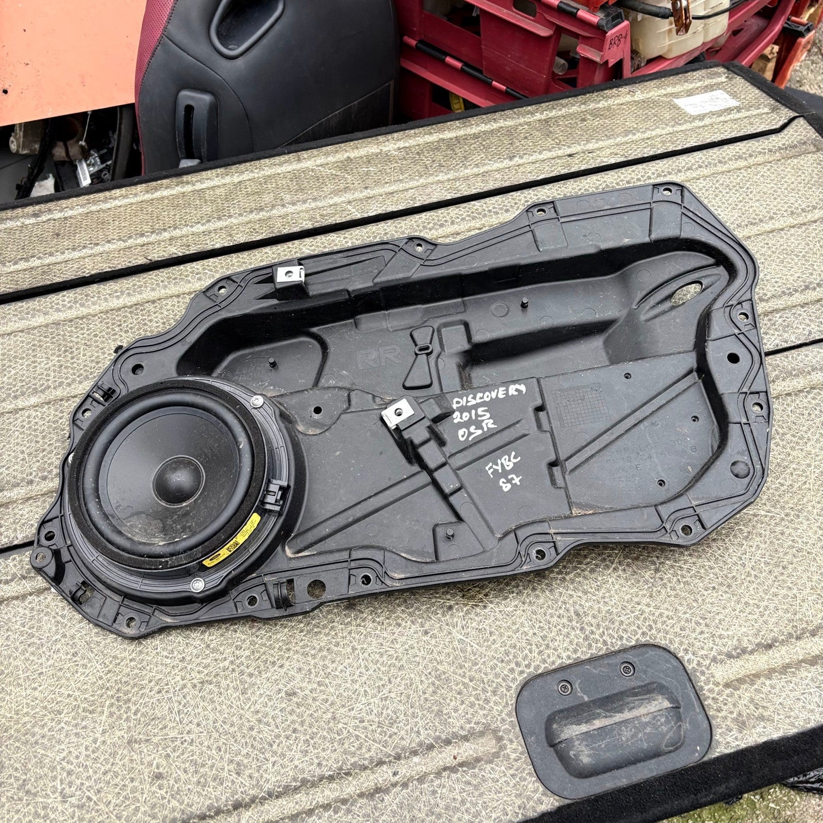 LAND ROVER DISCOVERY REAR RIGHT DOOR INTERIOR TRIM FK72-24766-AB 2009-2016