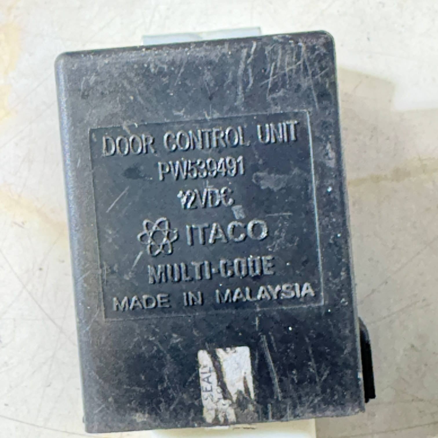 PROTON SAVVY 2011 5DR DOOR CONTROL MODULE PW539491
