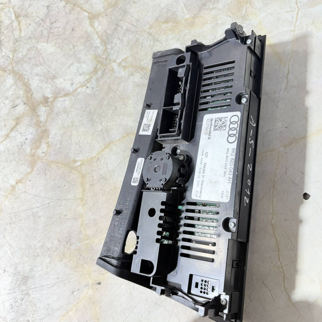 2012 AUDI A4 A/C HEATER CLIMATE CONTROL PANEL 8K2820043AH