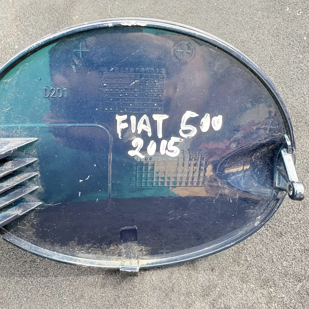 Fiat 500 (312) 2015 Fuel Filler Flap/Fuel Door Blue