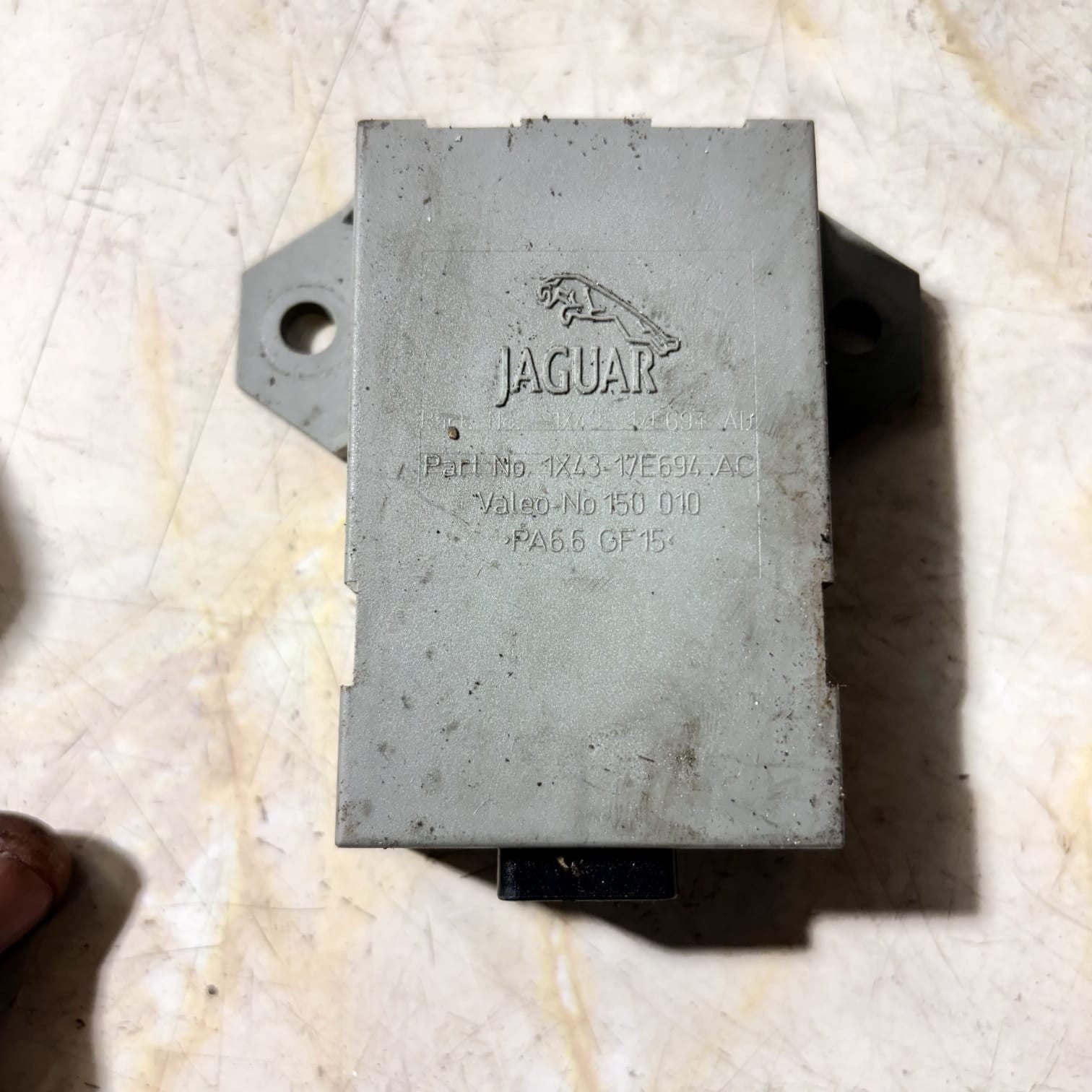 JAGUAR X TYPE RAIN SENSOR CONTROL MODULE 1X43-17E694-AC 2007
