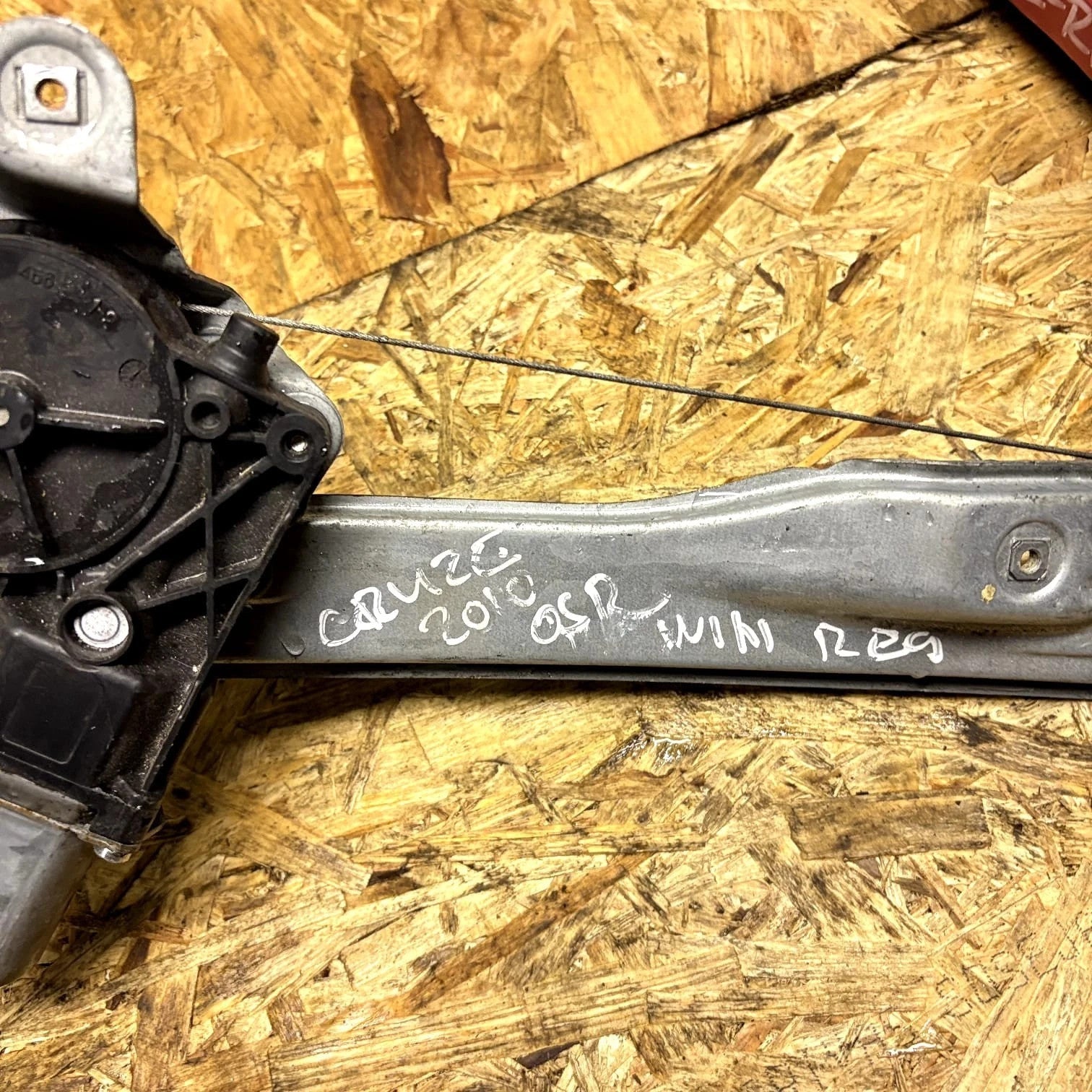 CHEVROLET CRUZE J300 2009-2015 Rear Right Driver Window Regulator 21645559