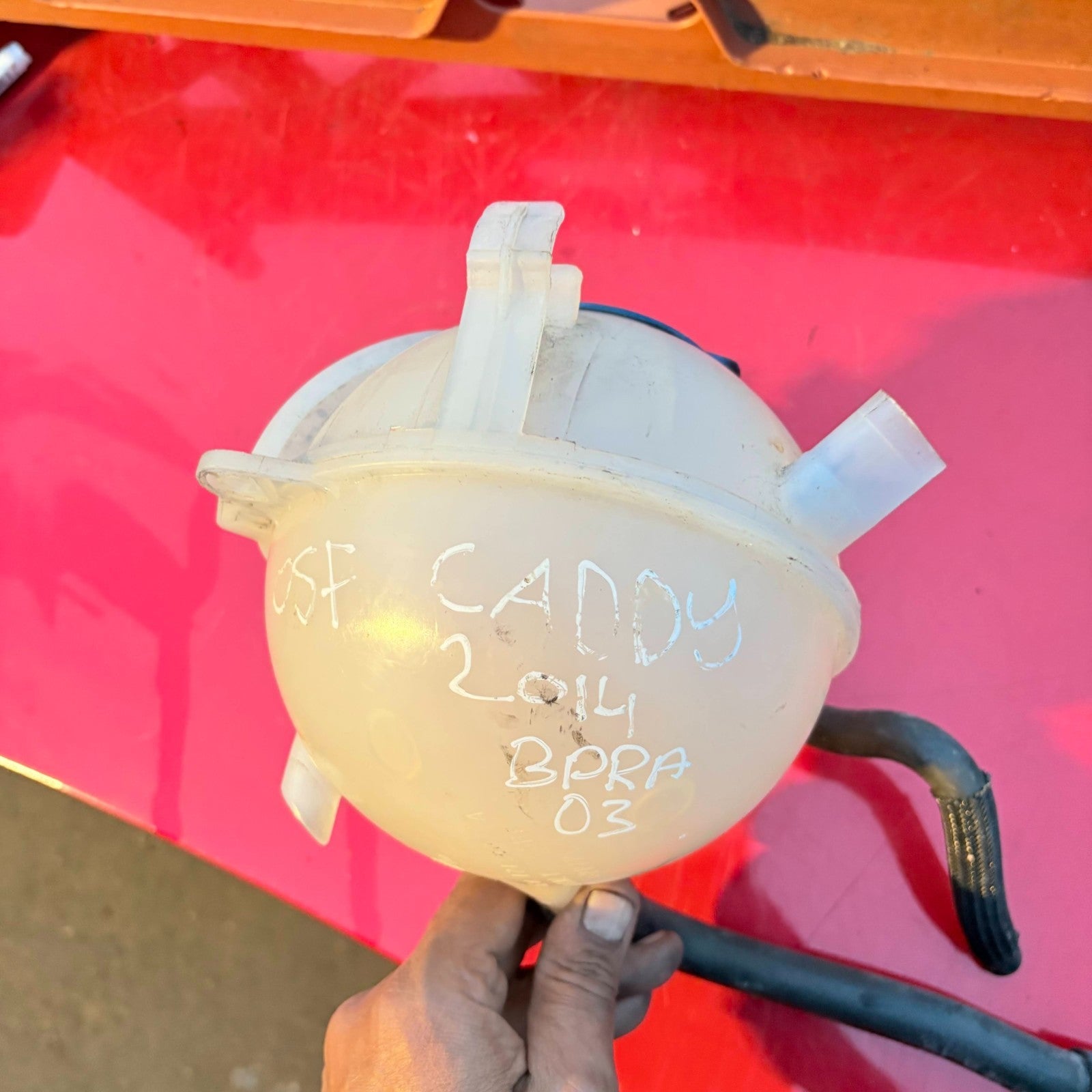 CADDY ENGINE EXPANSION OVERFLOW TANK BOTTLE