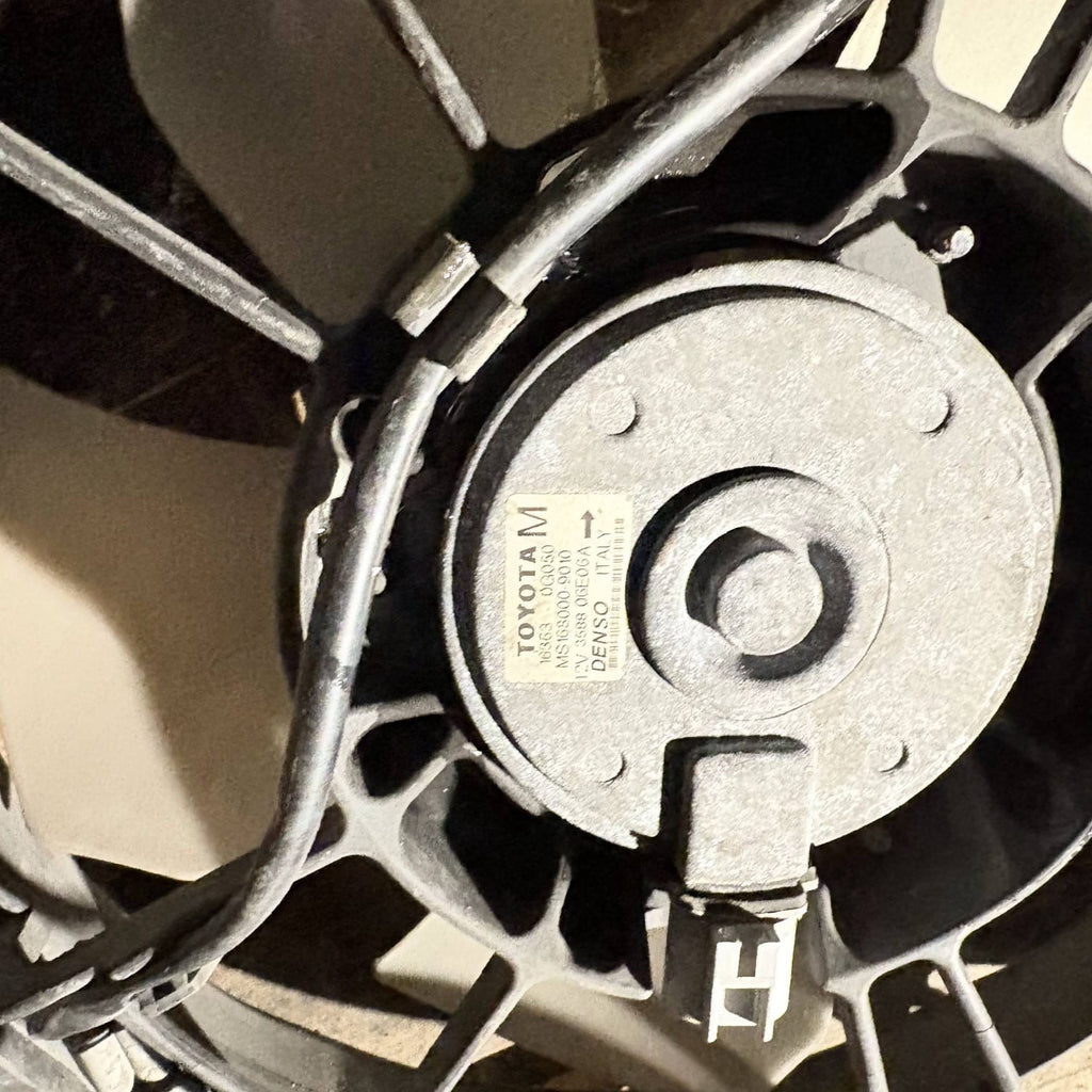 2004 Toyota Avensis 2.2 D4D Radiator Cooling Fans 16363-0G060