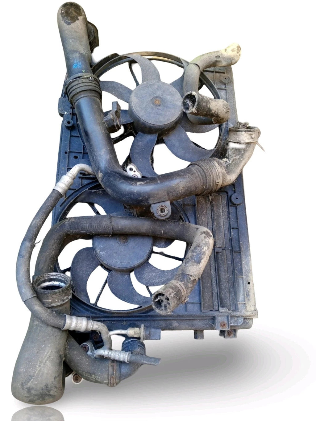 VW 1K0820411G A/C Condenser & Fan Pack Golf Mk5/6 A3 8P TT 8J Leon 1P Octavia 1Z