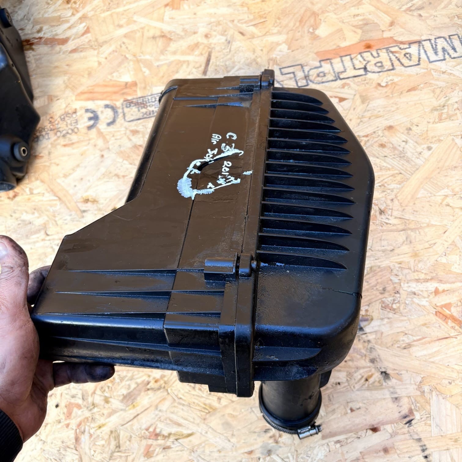 CITROEN C3 MK2 PEUGEOT 207 1.4 AIR FILTER BOX HOUSING UNIT&INTAKE PIPE HOSE 2012