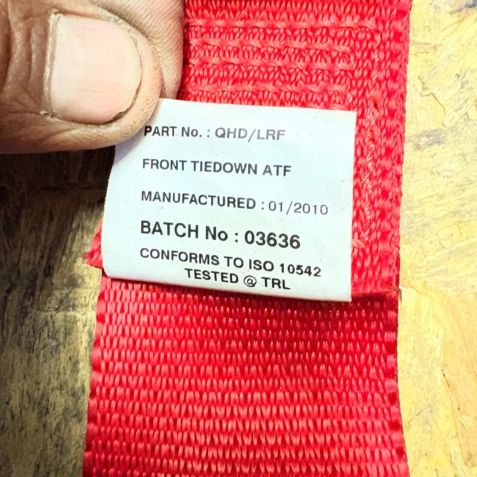 Unwin Wheelchair Safety Belt Passenger Restraint Lap Belt Genuine OEM OF08 | WAV