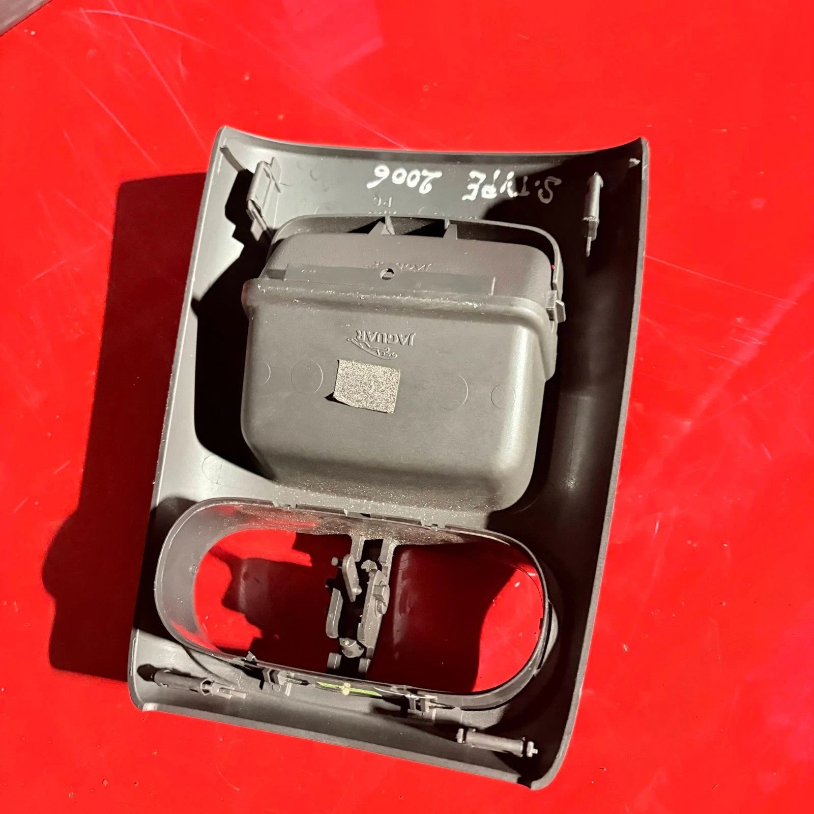 2006 JAGUAR S TYPE CENTER CONSOLE VENT DARK GREY