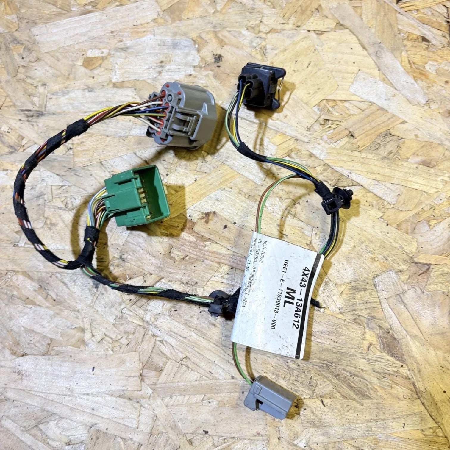 JAGUAR X-TYPE SPORT E4 4 DOHC 2007 PEDAL WIRING LOOM 4X43-13A612 55JFVD520 T-294