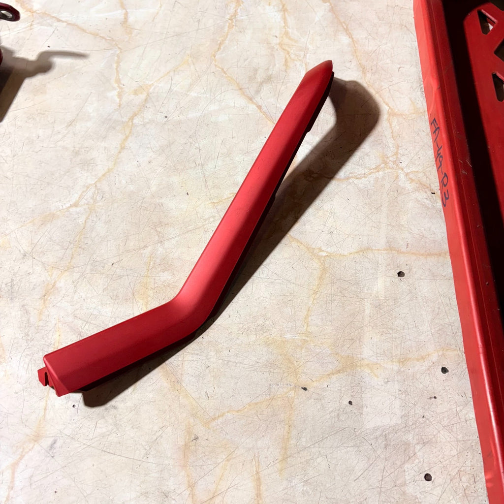 VW Polo Mk6 AW 2017-2021 Front Grille Moulding Trim LH N/S Red