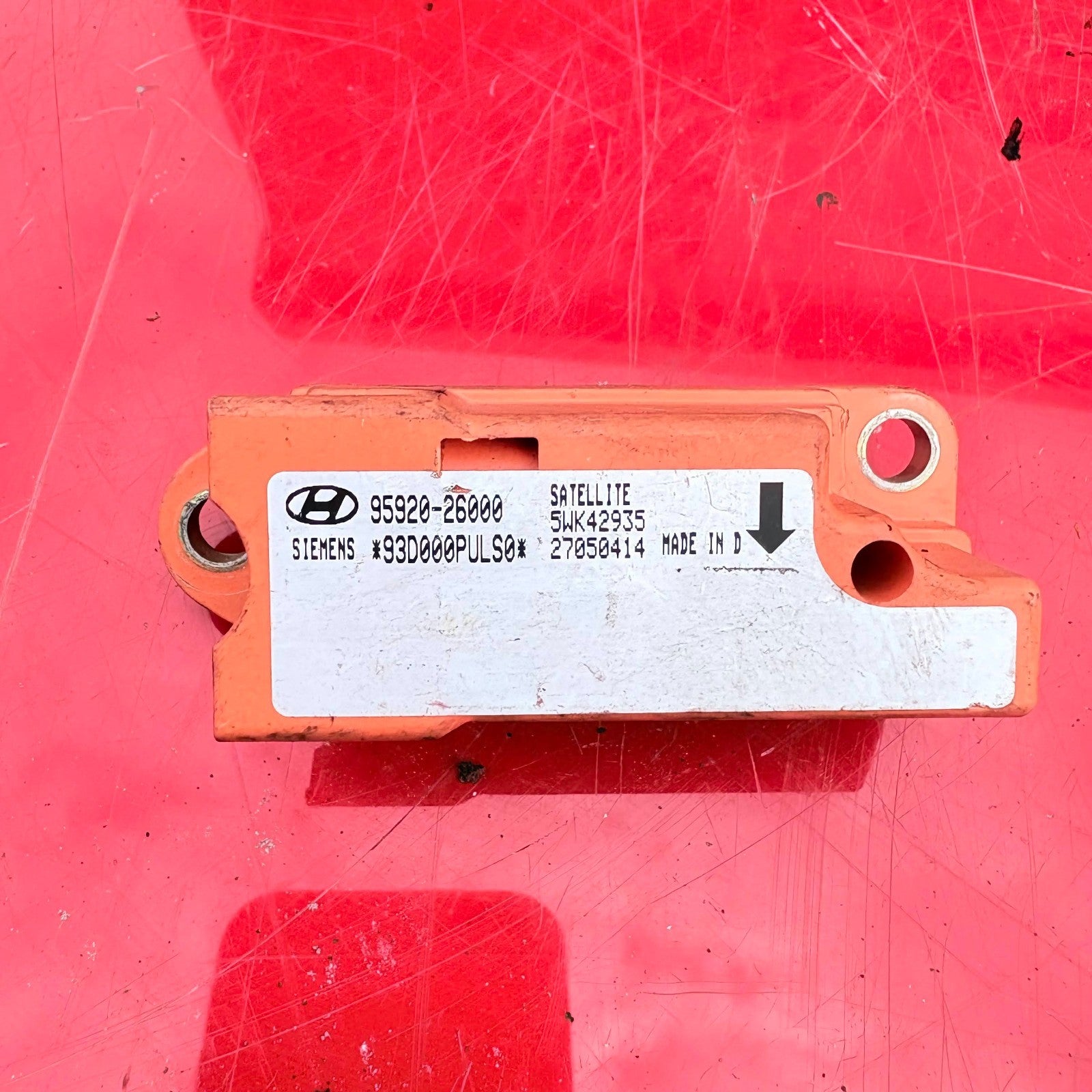 95920-26000 HYUNDAI SANTA FE 2006 NS Impact Crash Sensor Sensor