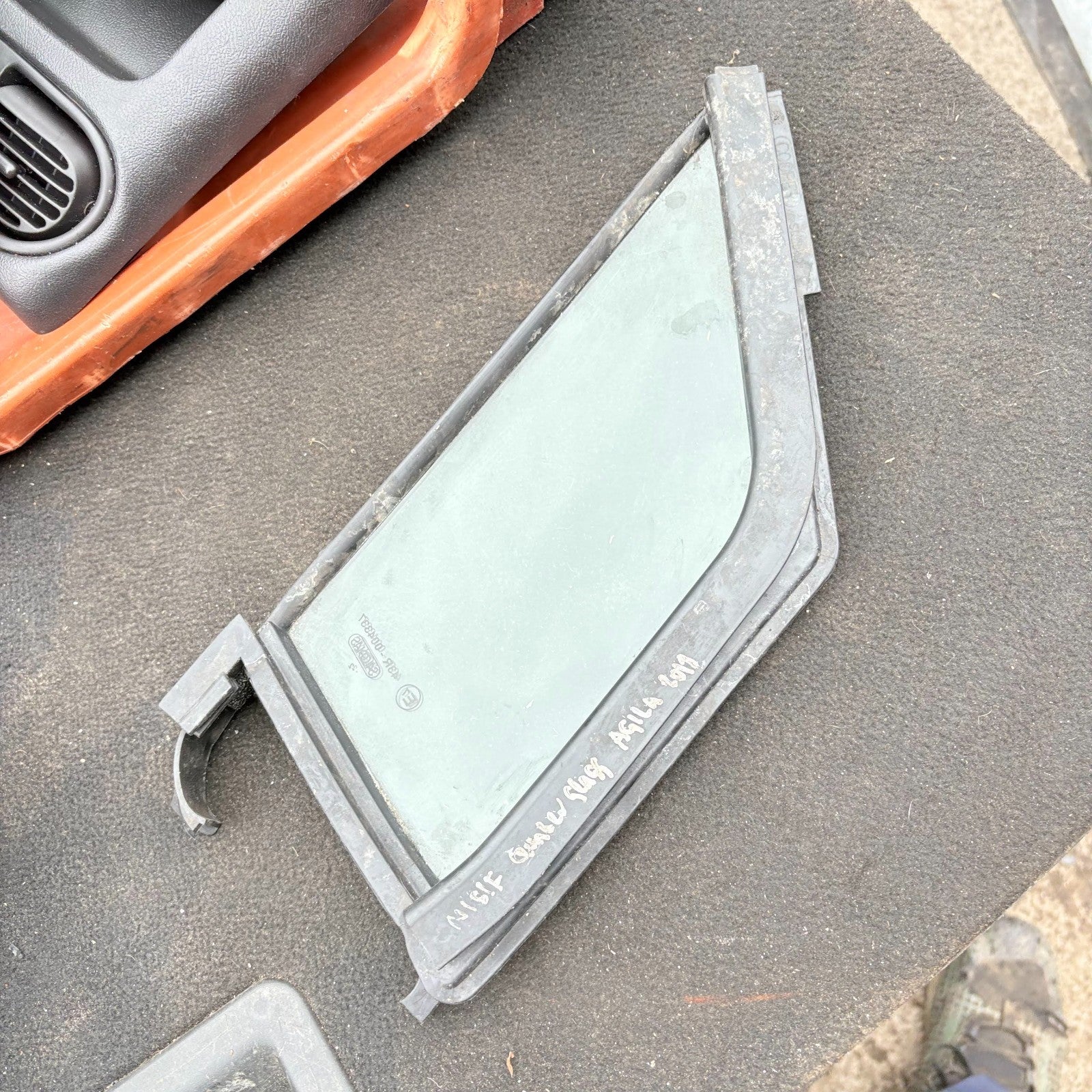 Vauxhall Agila 2011 Left Passenger NS Front Quarter Light Glass 43R-004337