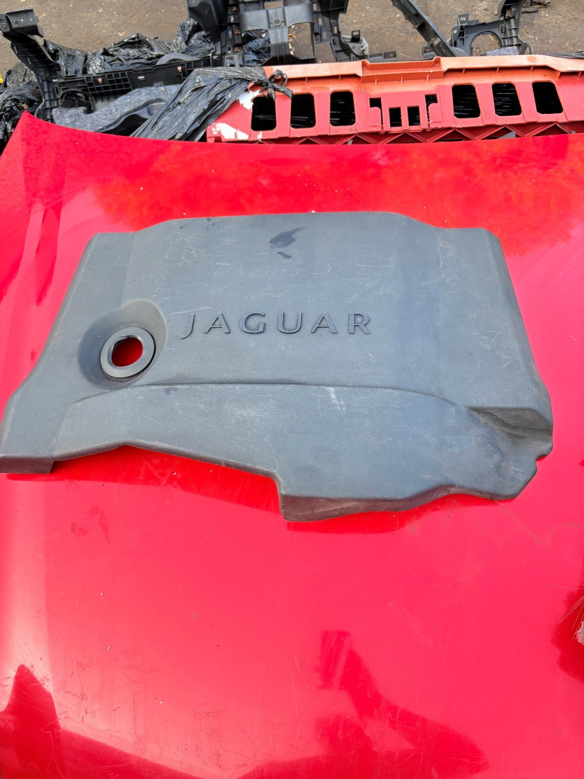 Jaguar S-Type X200 2.7 Diesel Engine Cover Trim 4R83-6A949-AD 2005-2008