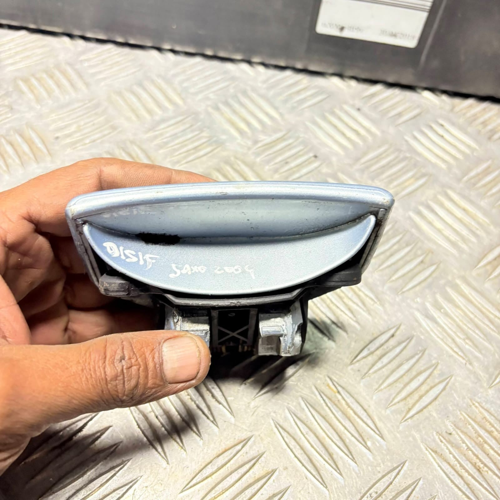 PEUGEOT PARTNER 2004 NSF PASSENGER FRONT EXTERIOR DOOR HANDLE
