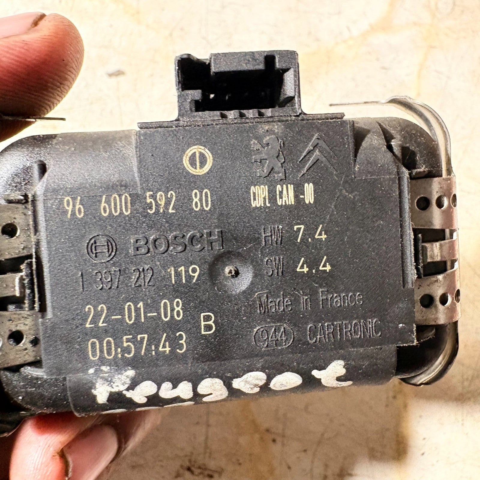 9660059280 Peugeot 307 2003-2009 Windscreen Rain And Light Sensor