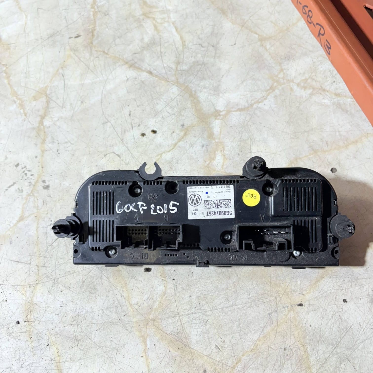 VW GOLF MK7 5G ESTATE 2015-2020 AC HEATER CLIMATE CONTROL PANEL 5G0907426T