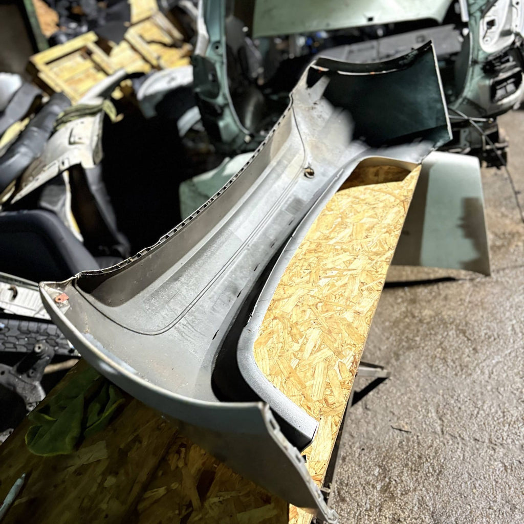 VAUXHALL MERIVA B 2011 REAR BUMPER SILVER