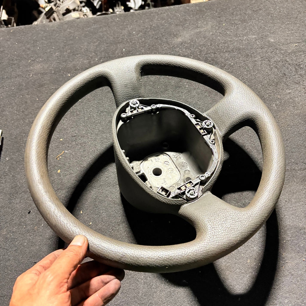 Fiat Punto Mk2 188 Steering Wheel Grey 3 Spoke TRW 1351C510 1999-2012