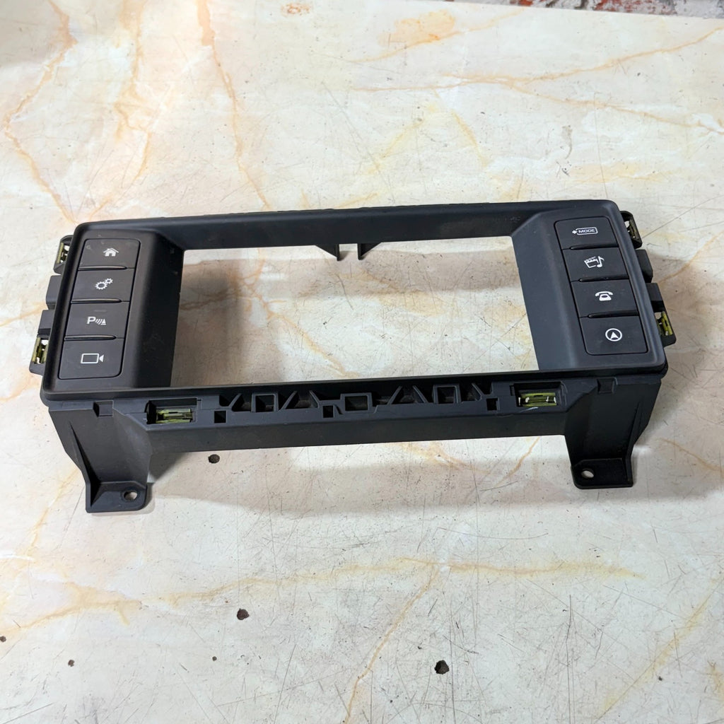 Jaguar XE F-Pace 2017-2018 Sat Nav Surround Switch Panel GX73-19F211-PB T2H3575