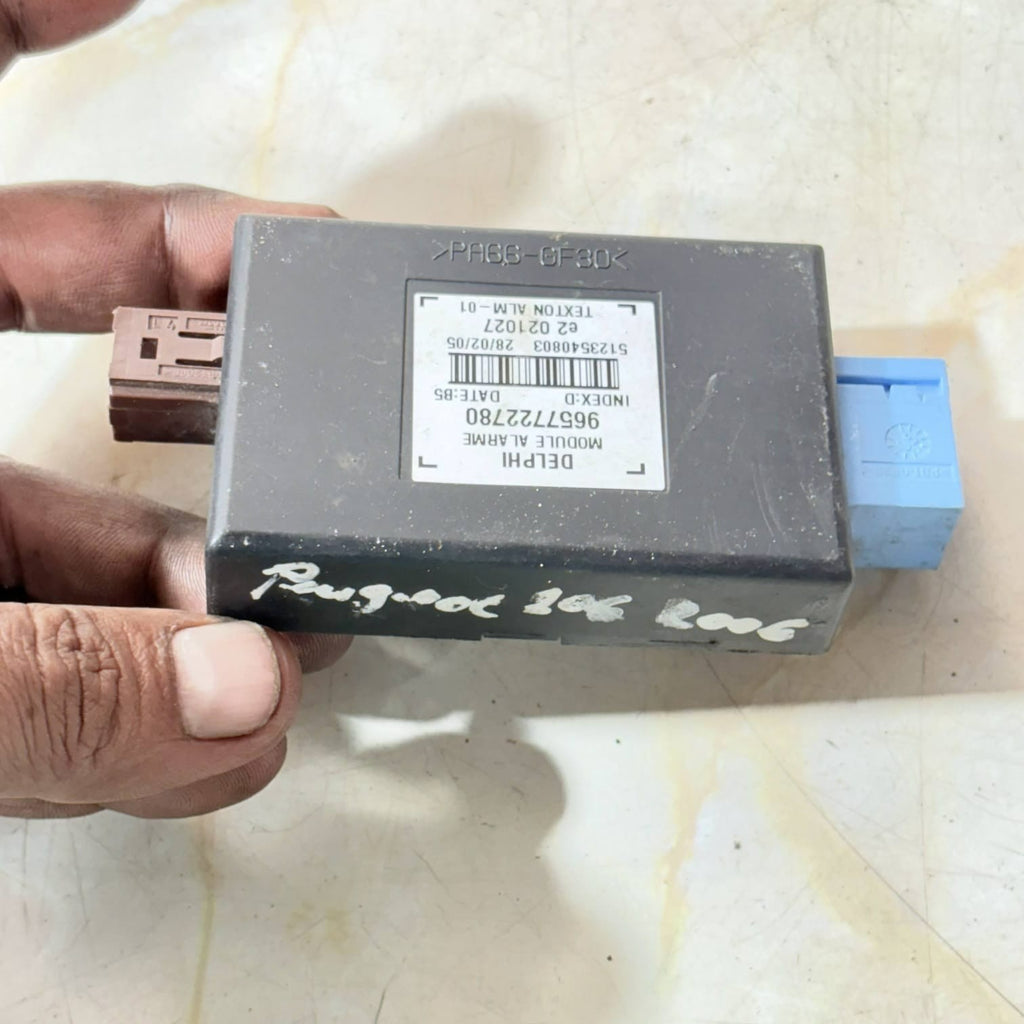 PEUGEOT 106 CC ALARM CONTROL UNIT 9657722780 MODULE 00-07