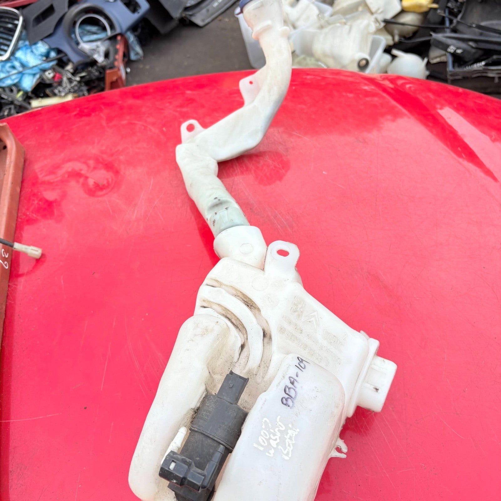 PEUGEOT 1007 WINDSCREEN WASHER BOTTLE & PUMP 964833758003 2006-2012