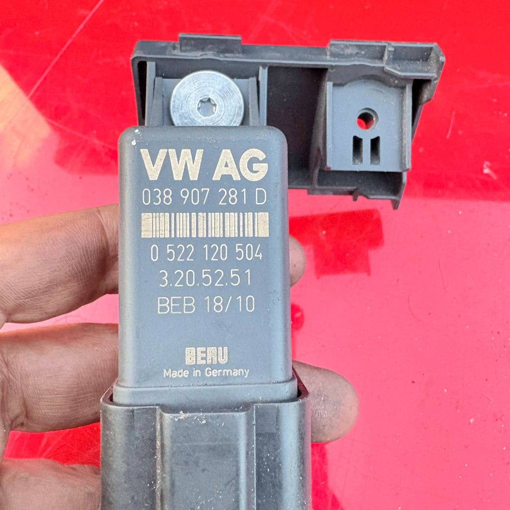 AUDI TT VW EOS GOLF SEAT SKODA TIGUAN GLOW PLUG RELAY 2.0 TDI DIESEL 038907281D