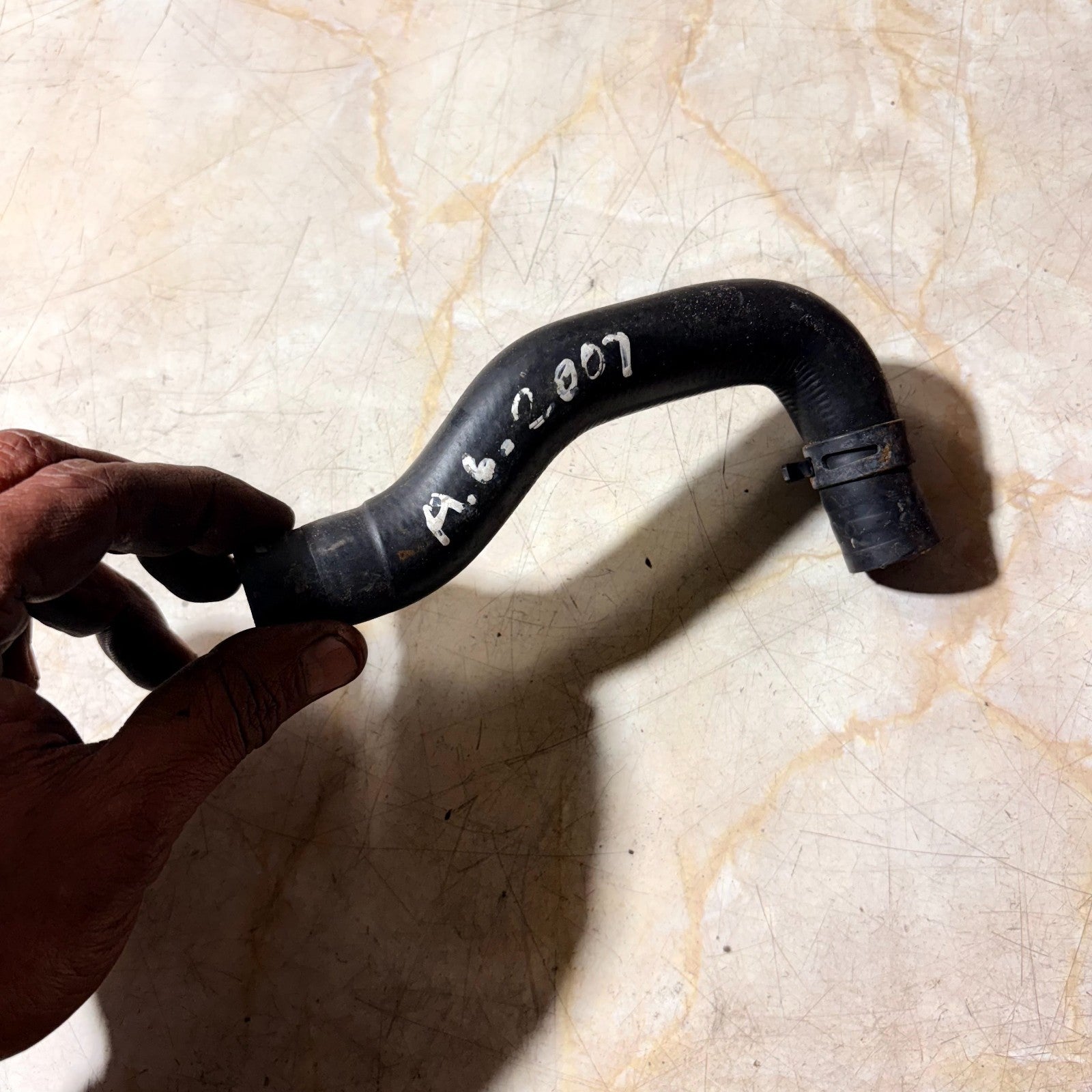 2007 Audi A6 C6 4F Radiator Coolant Hose Water Hose Cooling Pipe