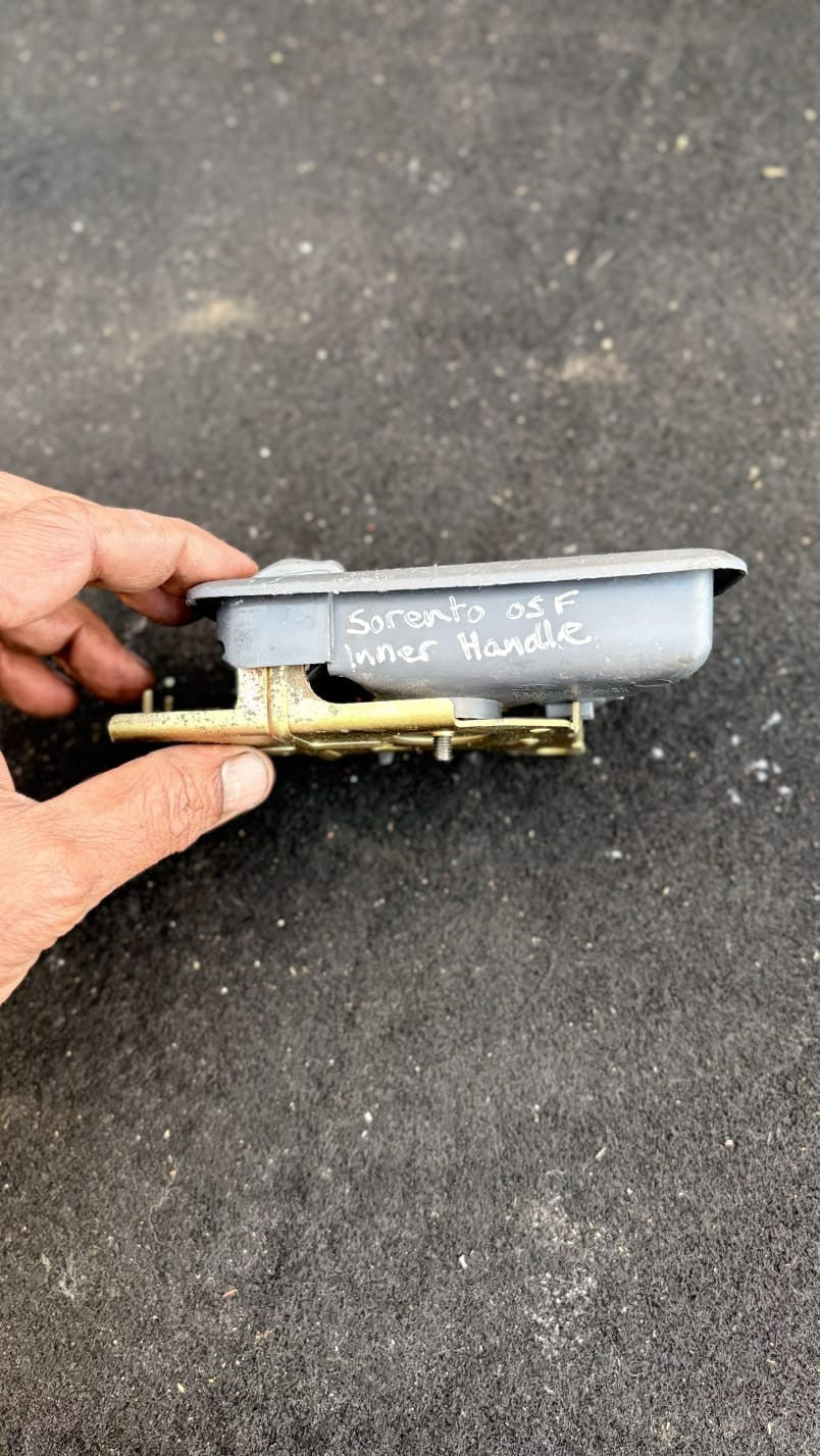 Kia Sorento rear drivers side back door interior handle
