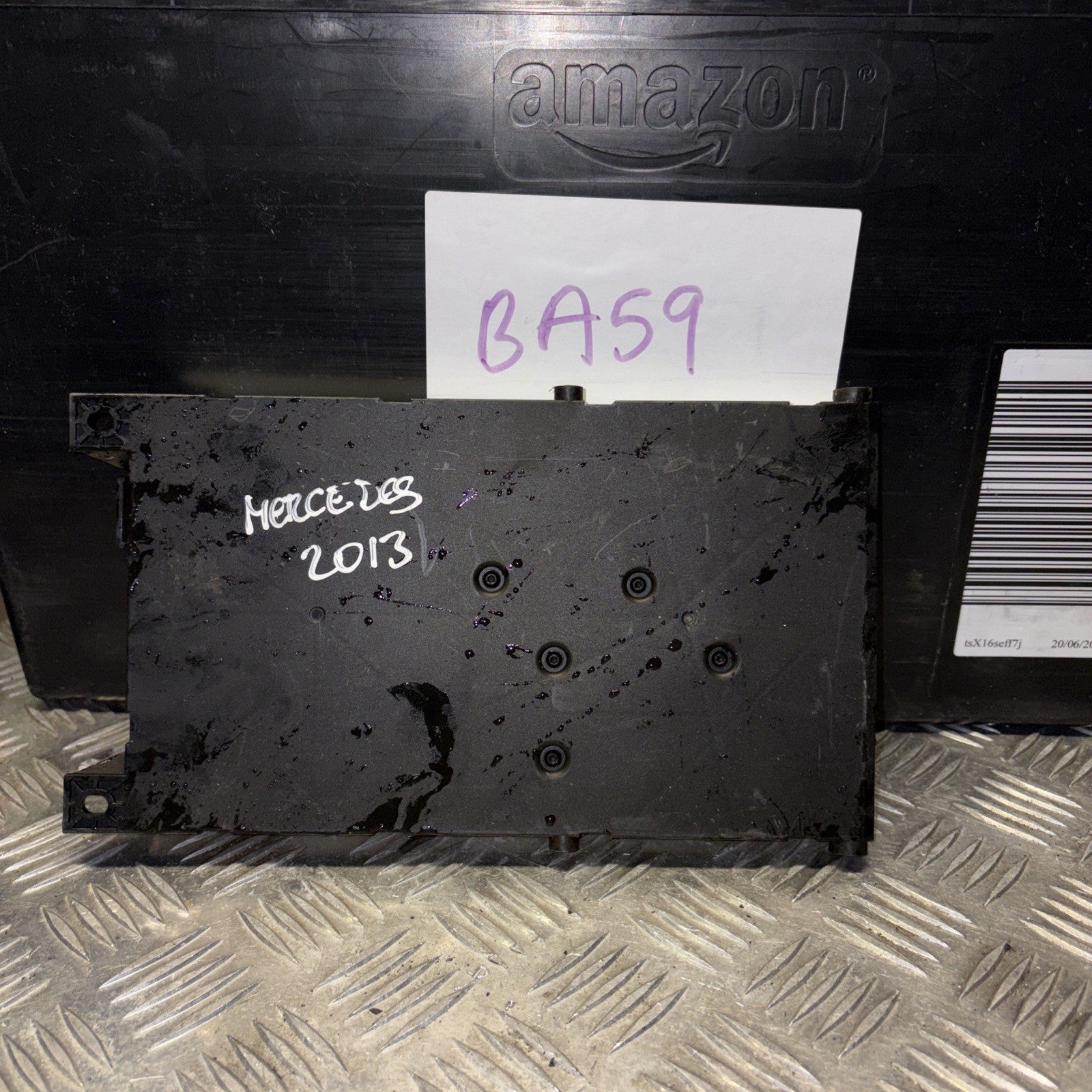 MERCEDES A B CLASS W176 W246 2013 CBC V3 BCM BODY CONTROL MODULE ECU A2469005612