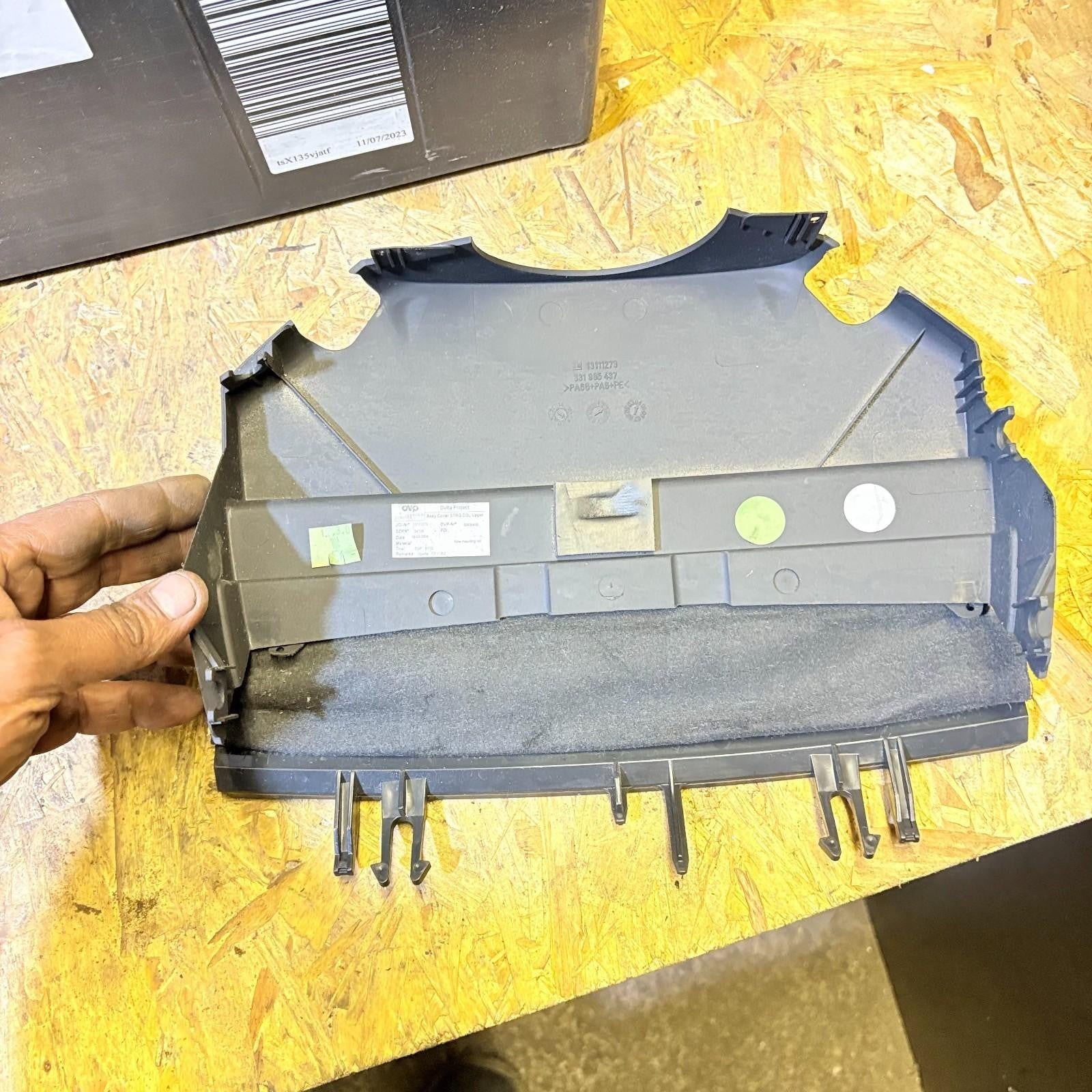 Opel Vectra C Signum Steering Column Cowl Trim Panel Top Shroud 331985437 02-08