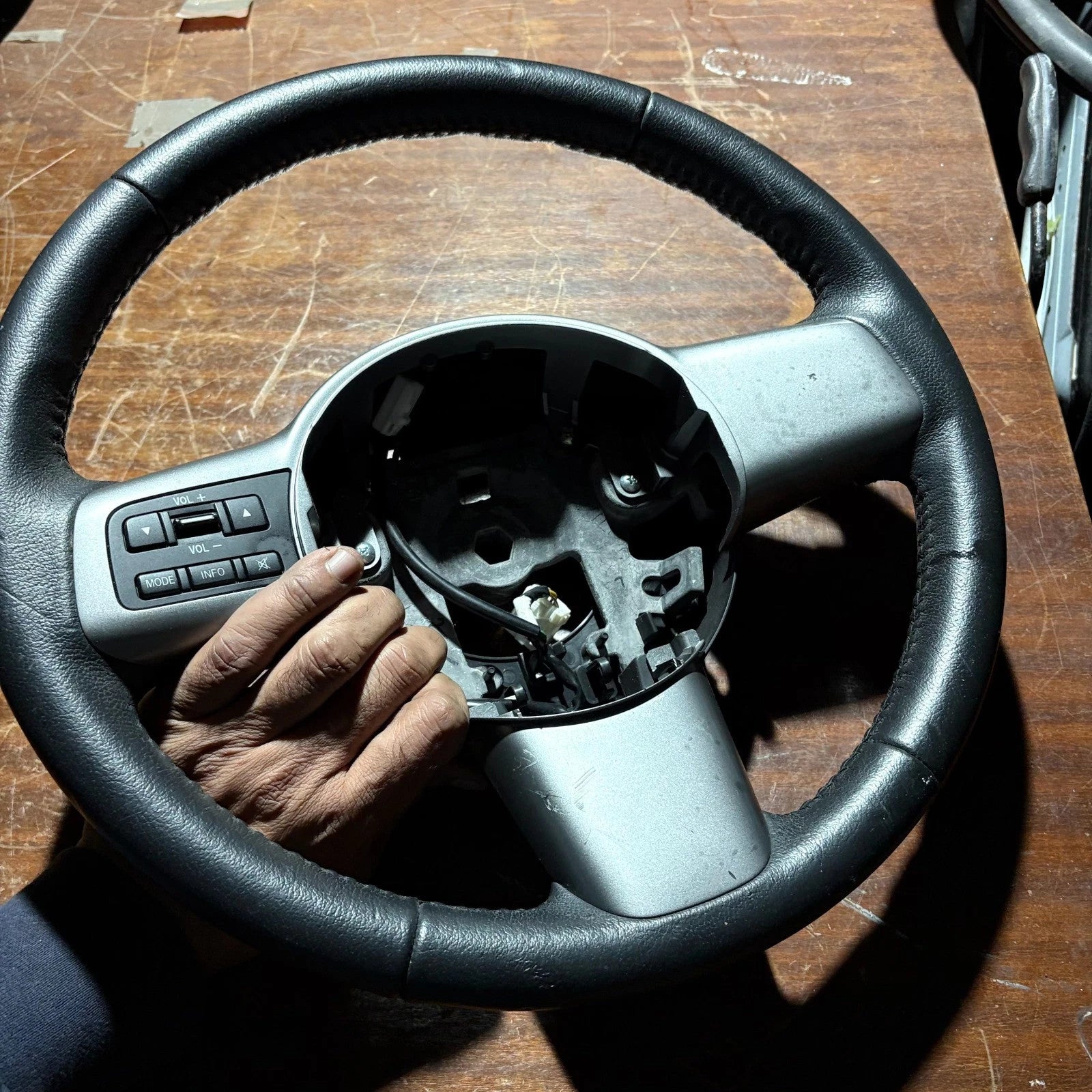 Mazda 2 DE 2007-2014 Multifunction Steering Wheel & Audio Controls K0273 3 Spoke