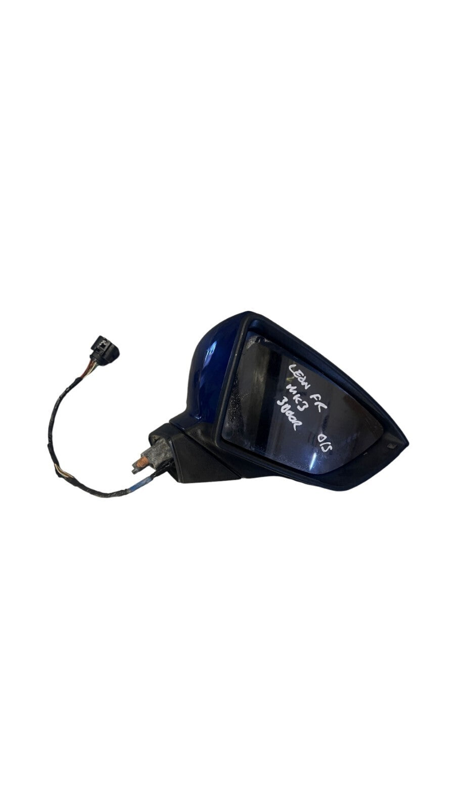 2013-2016 SEAT LEON MK3 DRIVER SIDE WING MIRROR BLUE OS OSF OFFSIDE