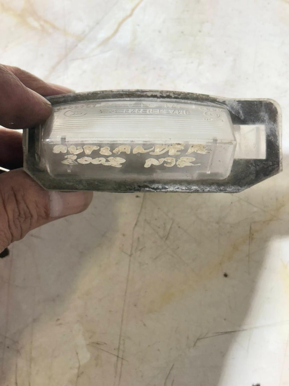 Mitsubishi Outlander 2006-2012 Rear Number Plate Light 8341A009