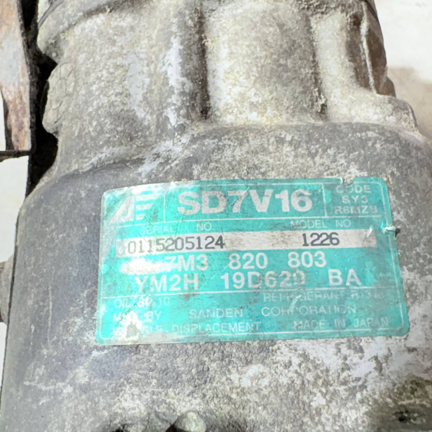 SEAT Alhambra Ford Galaxy 2.0 TDI 2000-2006 Air Conditioning AC Pump Compressor