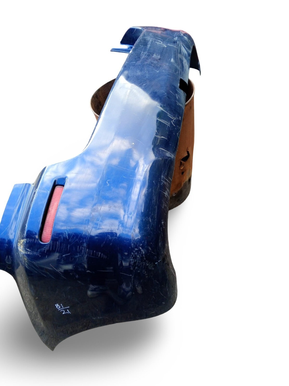 TOYOTA COROLLA VERSO REAR BUMPER 2004-2007 52159-0F040 BLUE SOME DAMAGE
