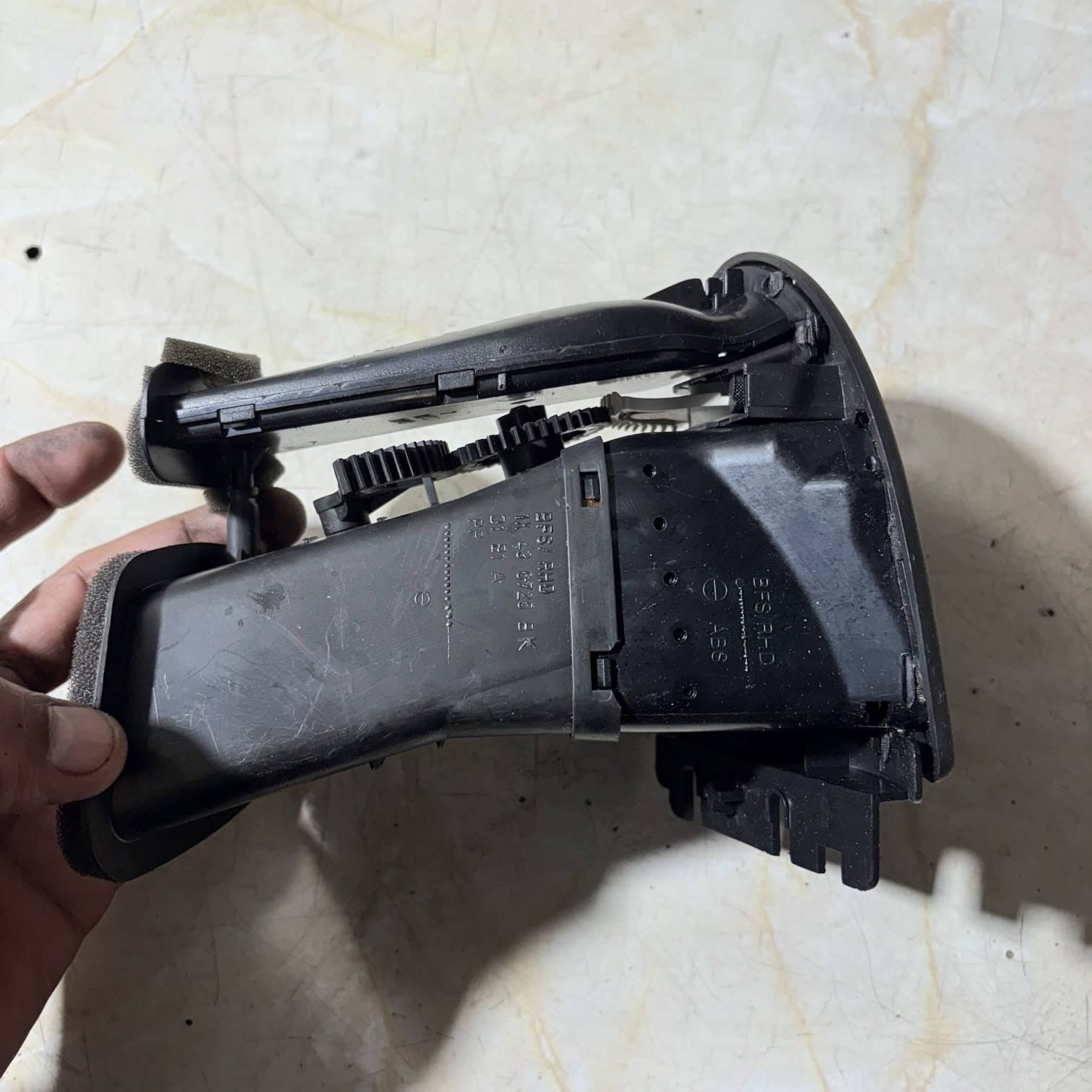Jaguar X-Type X400 2001-2009 RHD NS Passenger Dash Air Vent 1X43-6725-BK