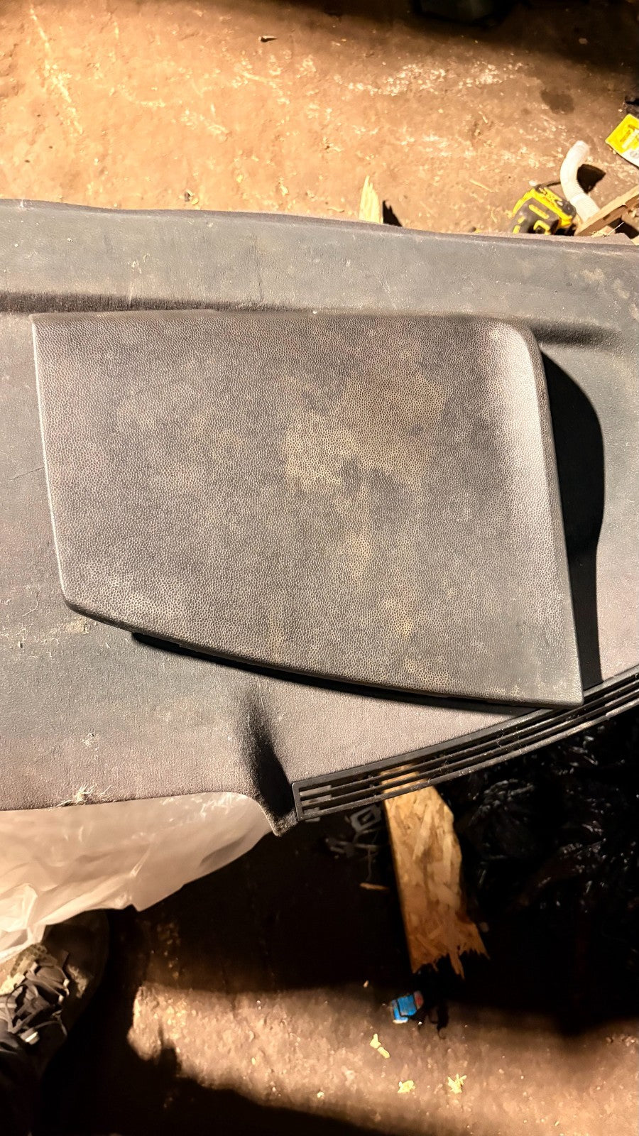 FORD TRANSIT 2007 OSF DRIVER SIDE FRONT TOP DASH STORAGE TRAY GLOVEBOX