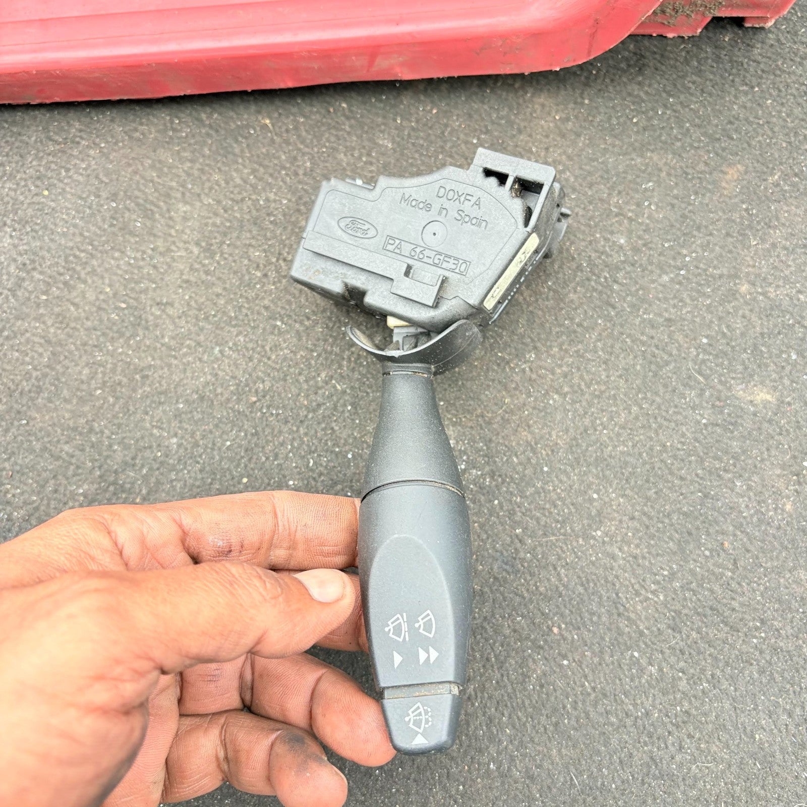 FORD TRANSIT CONNECT 2003 WIPER CONTROL SWITCH STALK PA66-GF30
