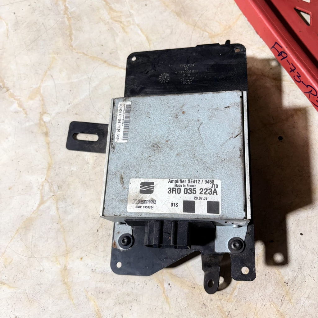 SEAT EXEO 3R 2008-2013 AUDIO AMPLIFIER SOUND SYSTEM MODULE 3R0035223A