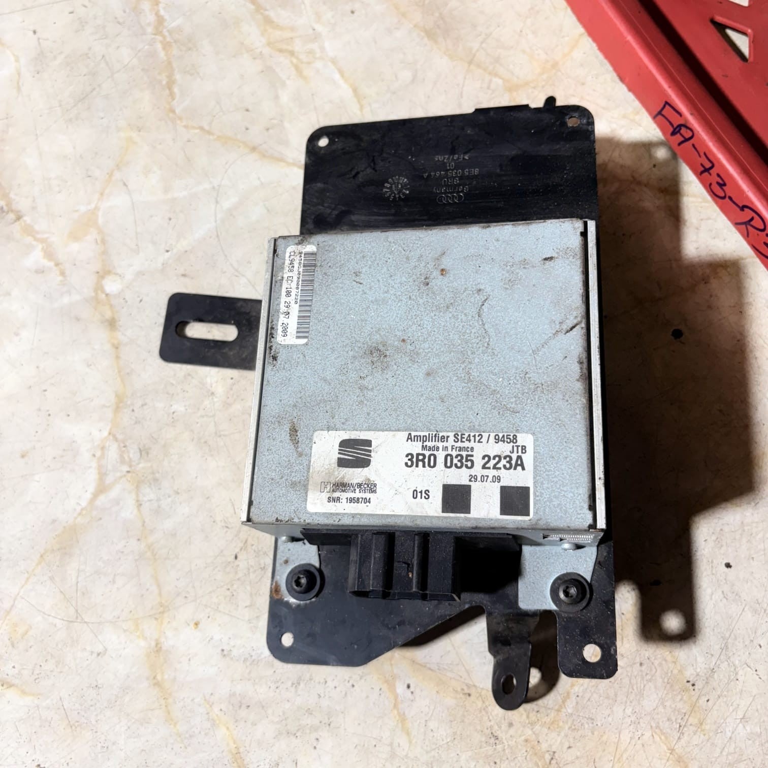SEAT EXEO 3R 2008-2013 AUDIO AMPLIFIER SOUND SYSTEM MODULE 3R0035223A