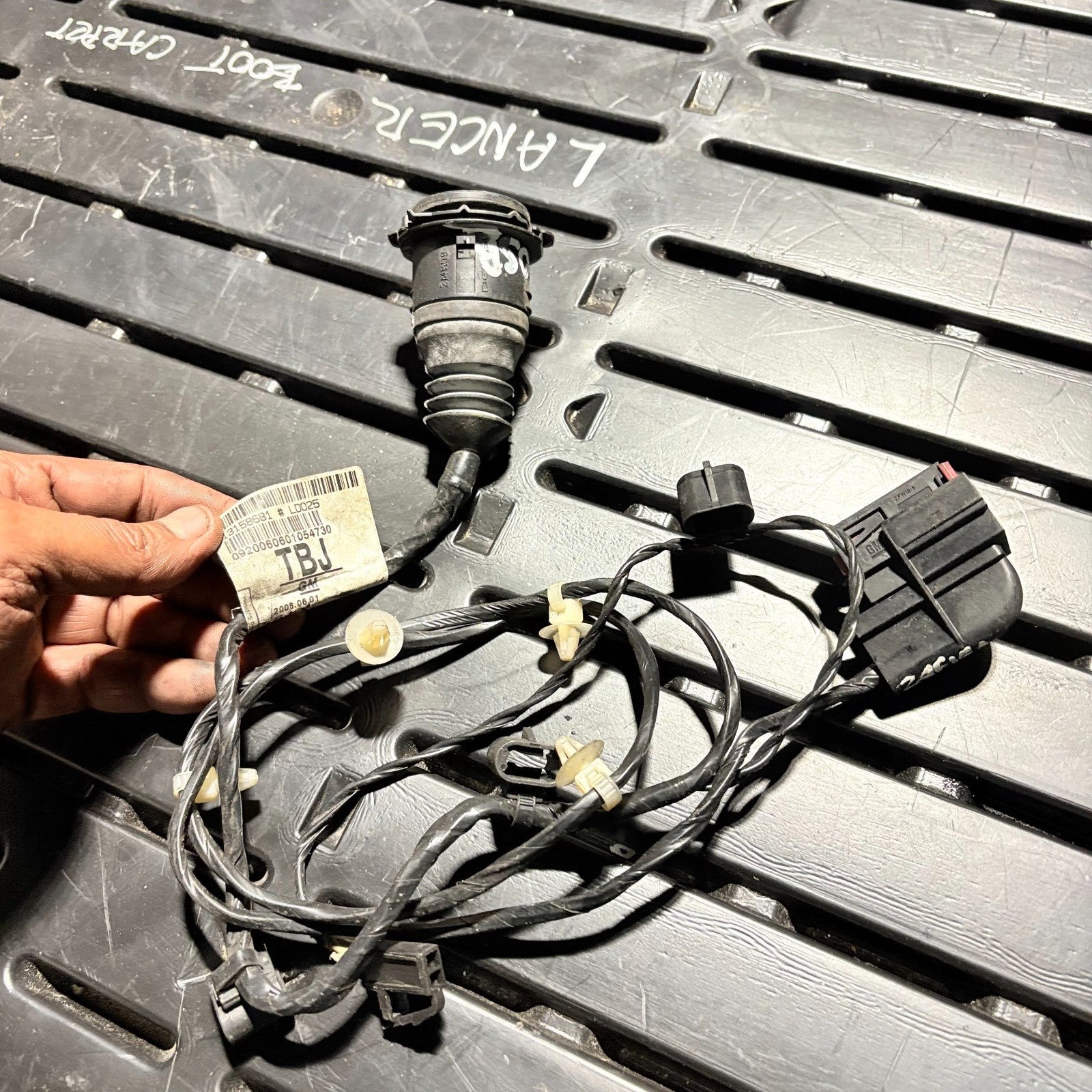 VAUXHALL ZAFIRA B 2005-2014 REAR RIGHT DOOR WIRING LOOM HARNESS 13158681