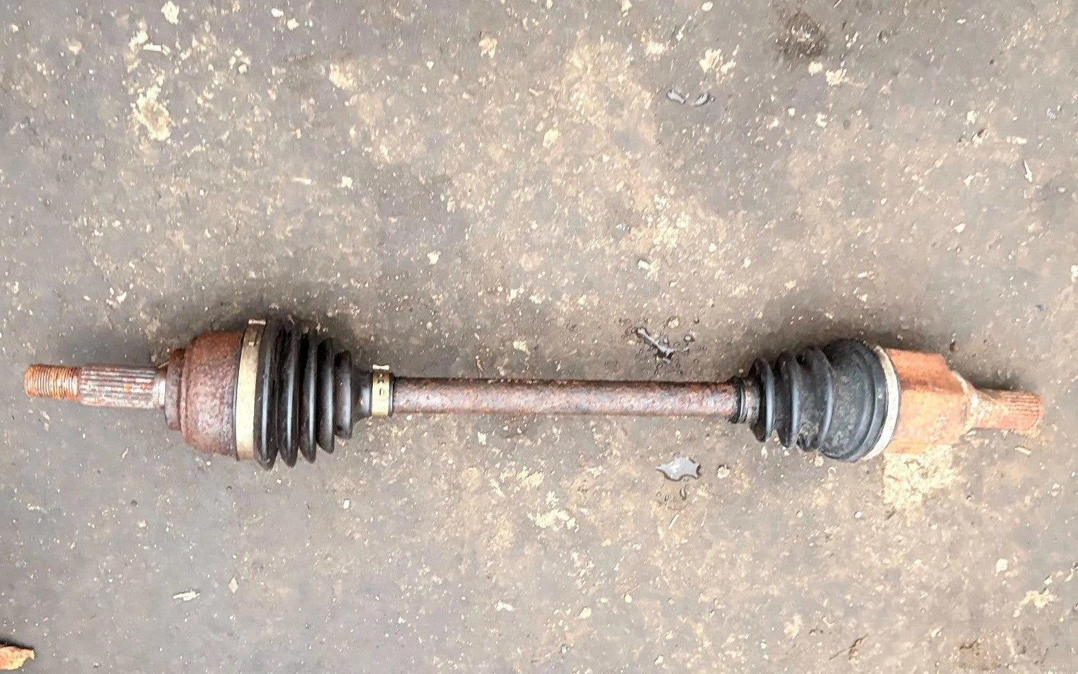 VAUXHALL VIVARO TRAFIC 2007-2014 DRIVESHAFT-PASSENGER FRONT (ABS)