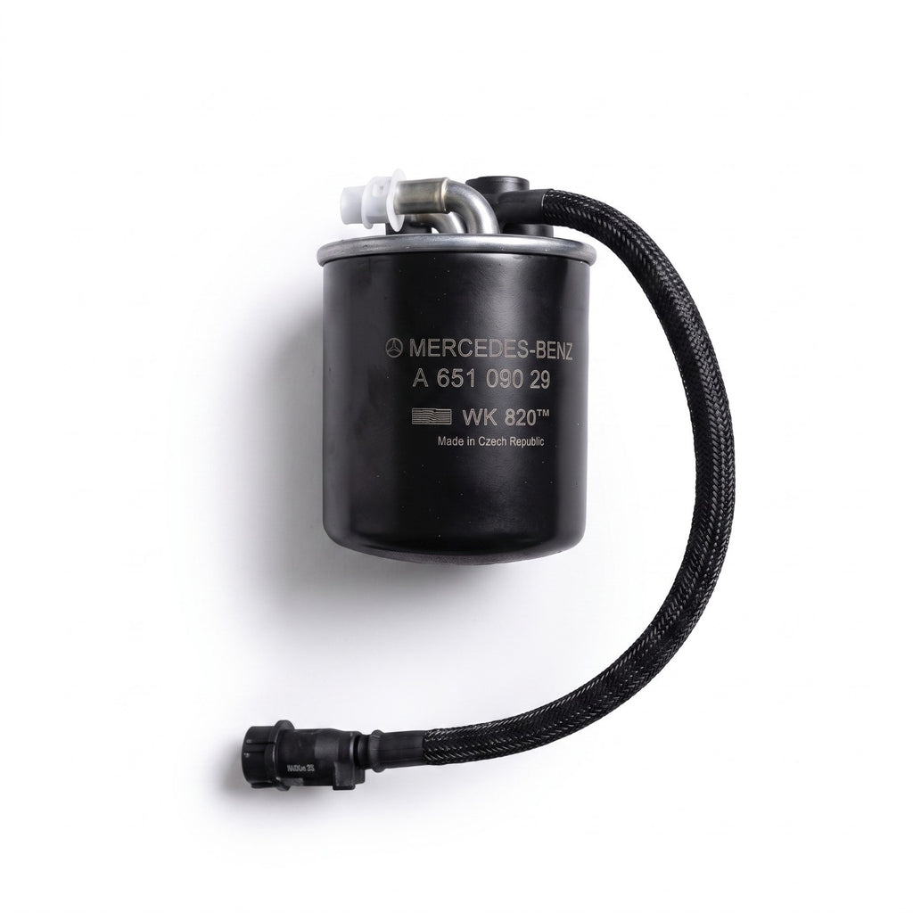 MERCEDES W204 W212 W639 W906 OM651 DIESEL FUEL FILTER WITH SENSOR A6510902952