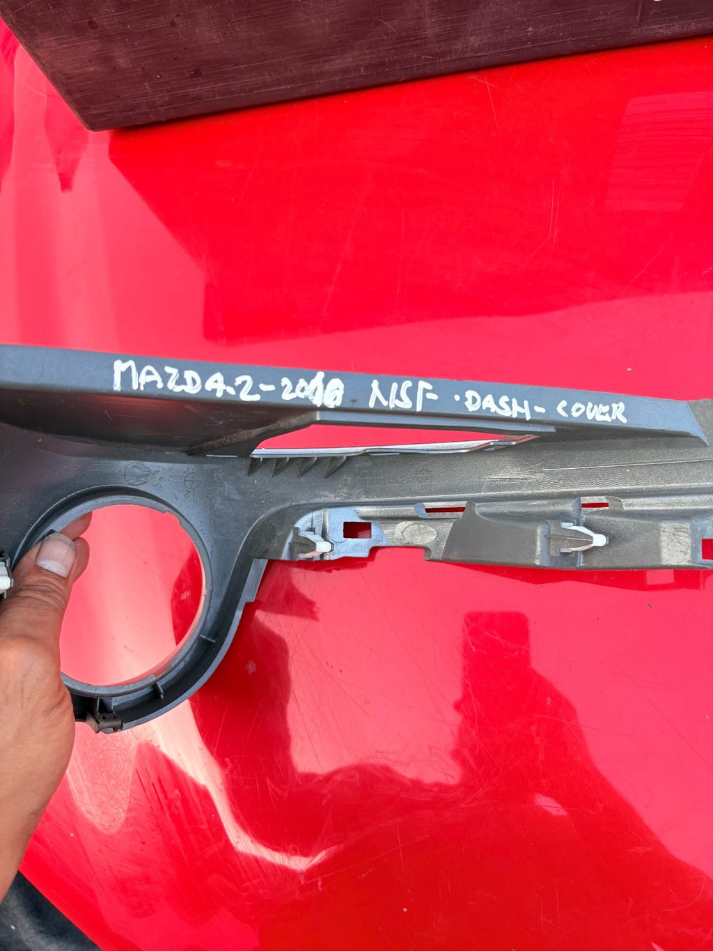 Mazda 2 MK2 2007-14 Passenger Front Left Side Dashboard Air Vent Trim D65164961